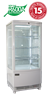 Exquisite Counter Top Display Chiller CTD78-LED, White, 86 Litre