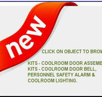 Kits-Coolroom Door Assembly, Door Bell, Door Alarms & Lighting